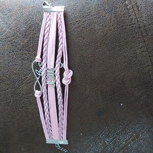 Pink Jesus bracelet